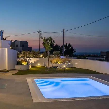 Kyklos Villas - Luxury Villas With Private Pool Karterados  Exterior photo